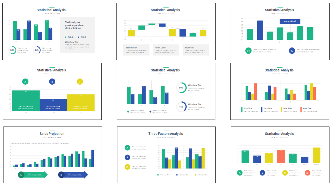 Chart Powerpoint slide 2